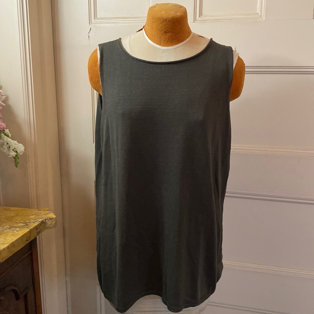 Eileen Fisher Sleeveless Sweater Top
